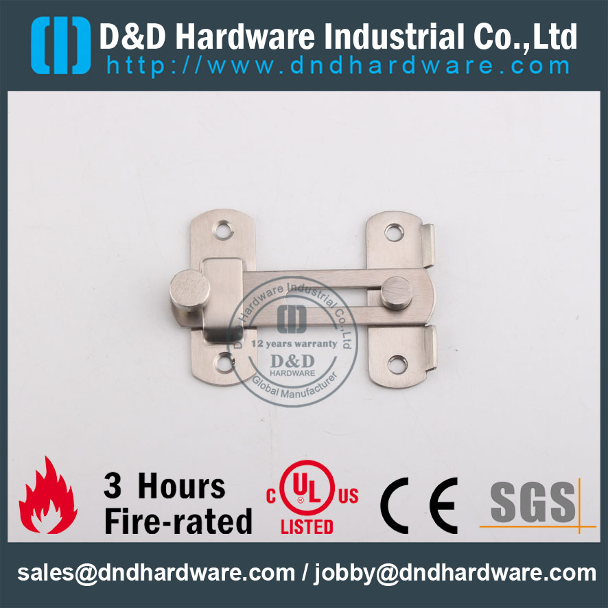 Hardware de construção D & D Hardware Guarda de porta SS304 DDDG006