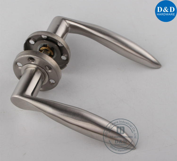 Jenis Utas Solid Lever Handle-D & D Hardware