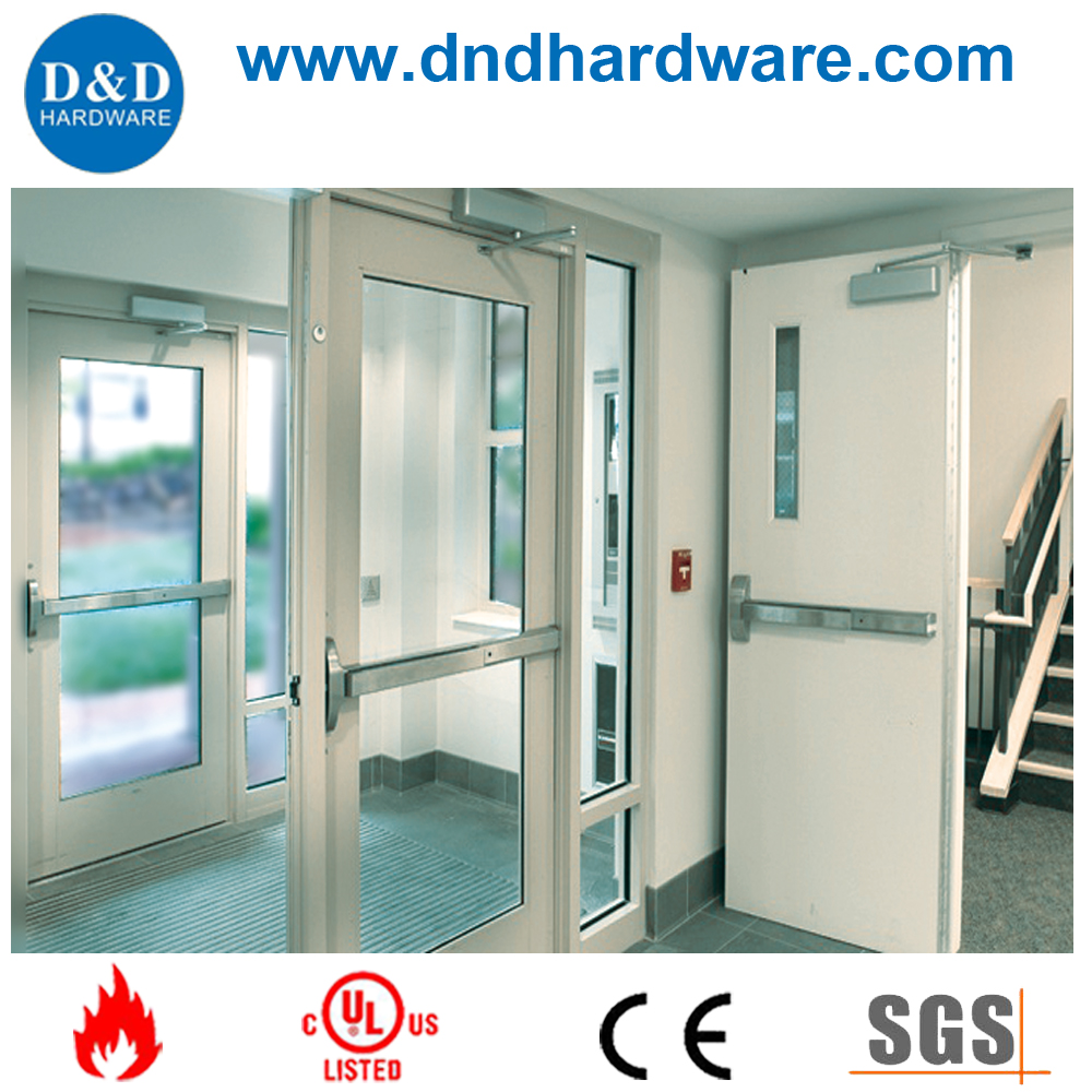 Porta de segurança de alta qualidade mais perto de fogo resistente para porta de aço deslizante com CE -DDDC007