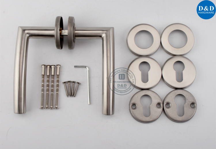 Dobradiça oca dobrada forma Fire Door Handle-D & D Hardware