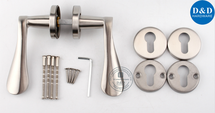 Aço Inoxidável 316 Alavanca Sólida Handle D & D Hardware