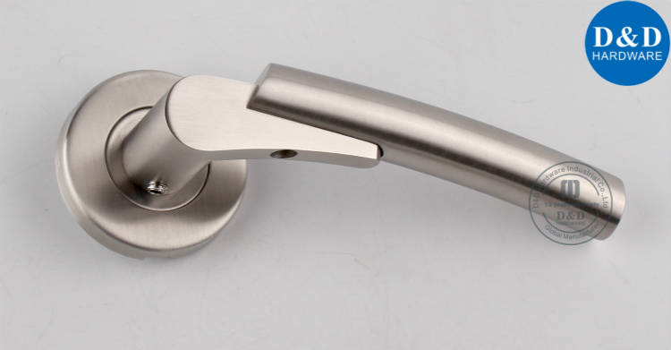 Alavanca De Aço Inoxidável Sólida Handle-D & D Hardware
