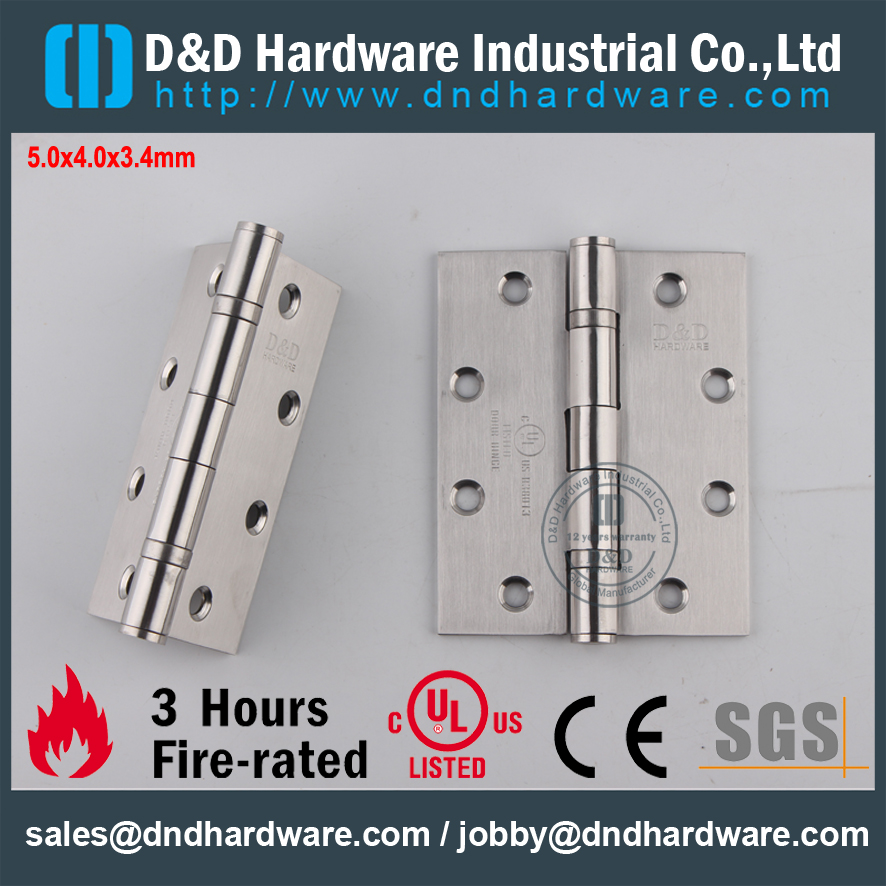 Aço inoxidável da porta UL do hardware de D & D da porta UL
