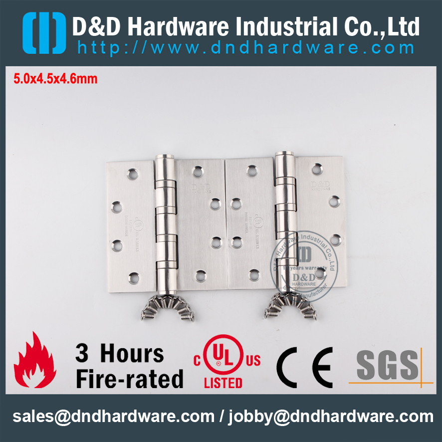 SSS304 Fire Rated Hardware Delógio-D & D