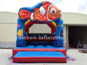 RB1052( 4x5m ) Inflatable Fish Bouncer/ Inflatable Small Bouncer for Kids