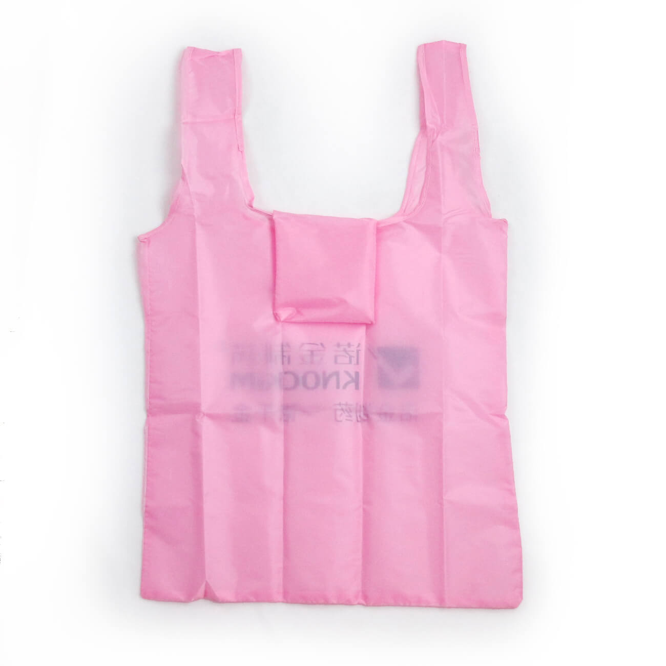 Reusable shopping bag in a pouch