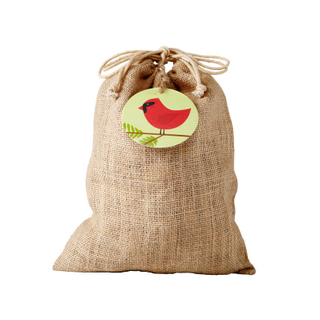 Personalized linen drawstring bags cheap