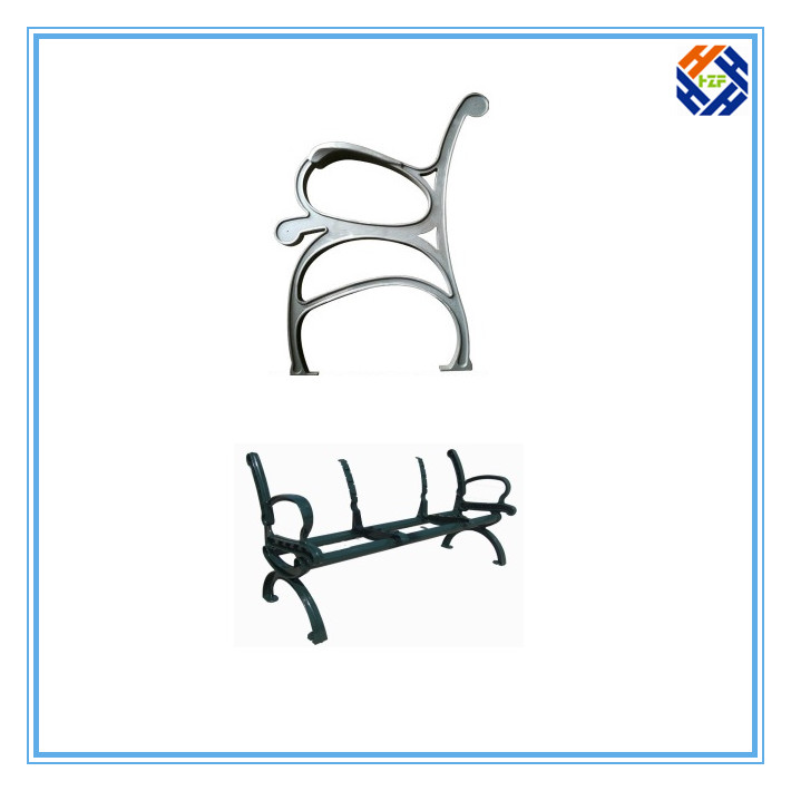 Garden Bench End Outdoor Furniture by Die Casting Processing-3