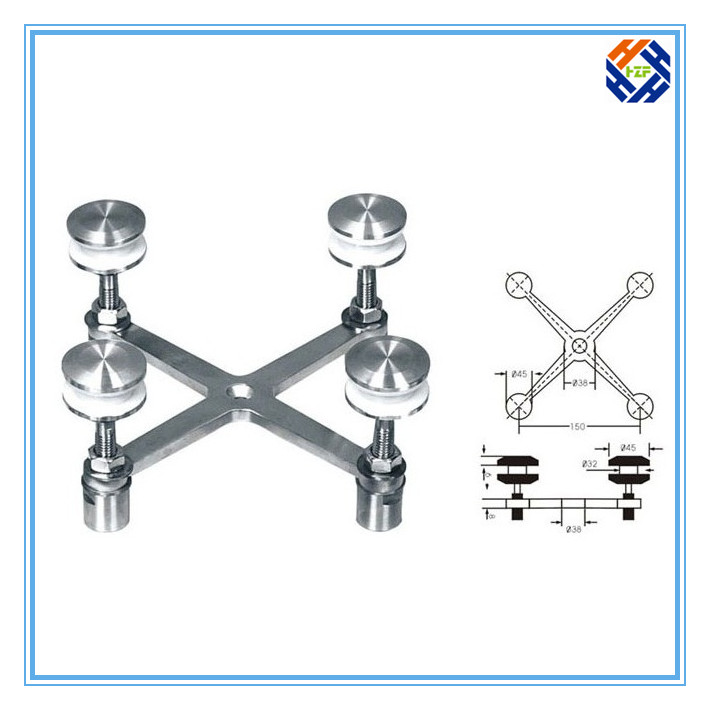 Stainless Steel Glass Clamp Spider Bracket