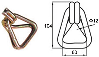 WH7540 3' フック & キーパー BS:10000KG/22000LBS - Dawson Group Ltd. - 中国メーカー、サプライヤー、工場