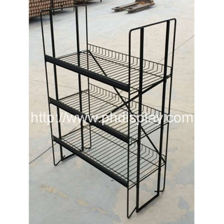 wire 3 layer shelf rack