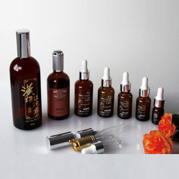 Amber Glass Dropper Bottles