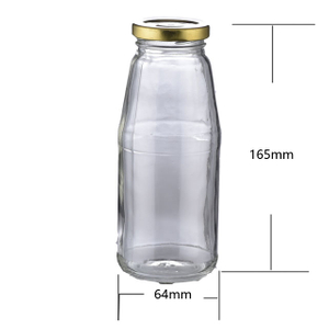 стеклянная бутылка сока 200ml