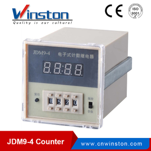 JDM9-4 Contador de número de pantalla digital electrónica de relé de conteo