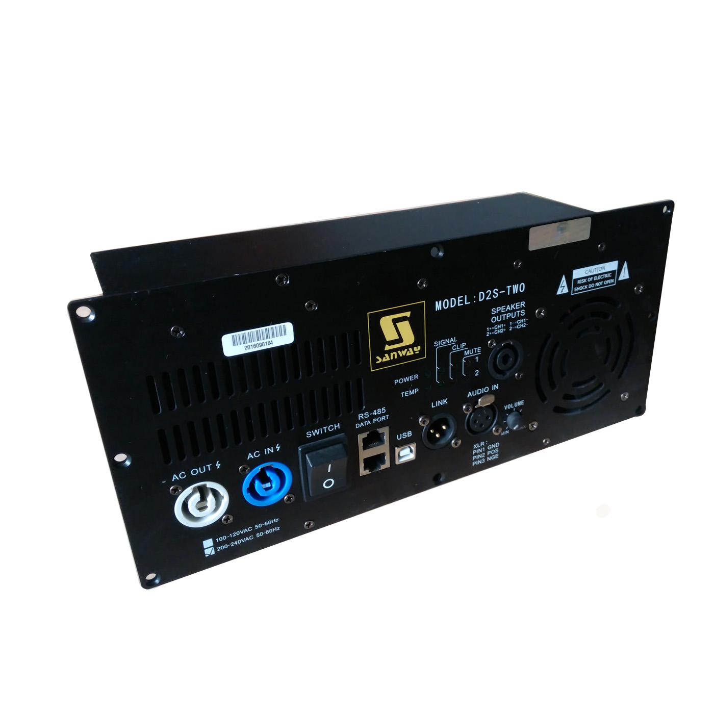 Module Amplificateur Intégré D2S 2CH 900W DSP Classe D