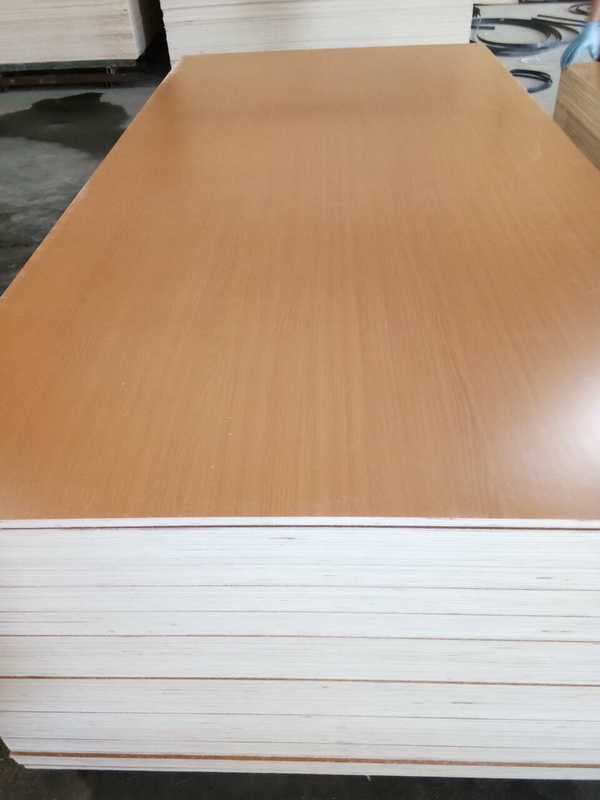 pvc film plywood with wood grains and solid colour 5mm--18mm