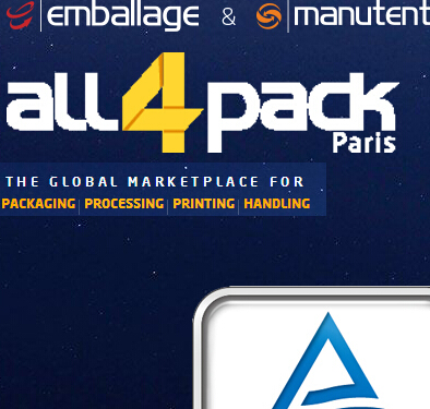 Welcome to Our Booth in ALL 4 PACK Paris Show!!-Stand 7B-051 14-17th,Nov