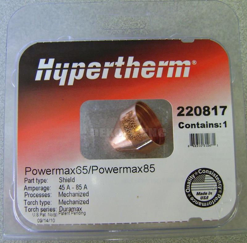 blindaje del plasma del hypertherm 85A