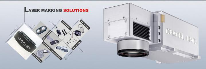 M&aacute;quina de la marca del laser de Dekcel