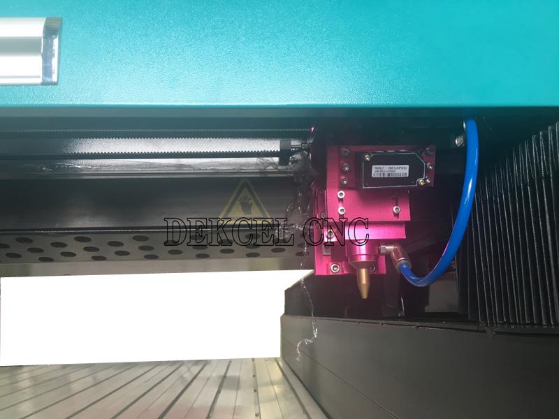 no metal despu&eacute;s del jefe del laser del CNC