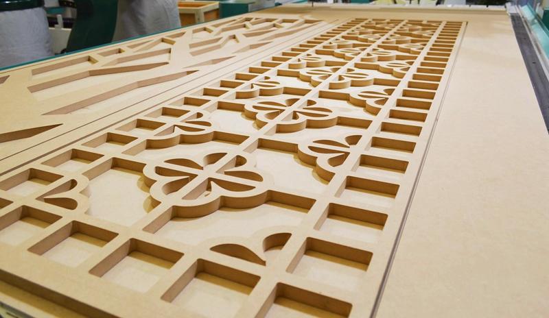 madera del corte del ranurador del CNC del atc