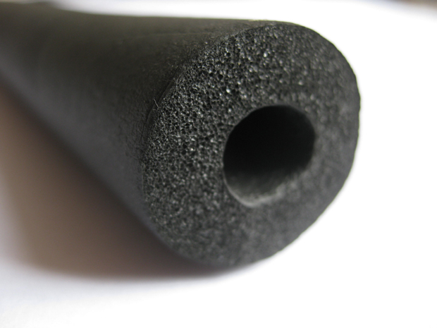 Tubo de aislamiento de espuma negra de tubo de 1/4 de pulgada