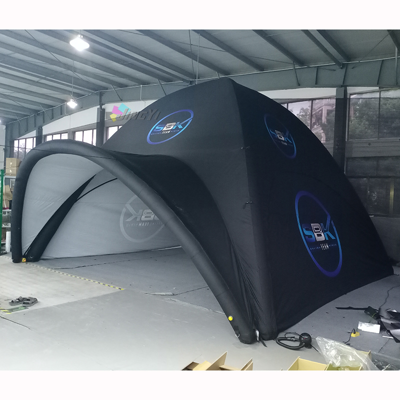 inflatable air tent camping, inflatable canopy, TPU Air-tight Gazebo with removable doors