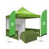 Economic Durable Folding Exhibition Promotion Canopy Tent With Full Color Printing