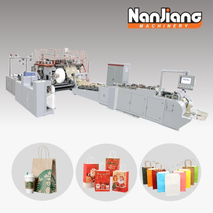WFD-330 أكياس الورق الأوتوماتيكية بالكامل ذات المقبض الملتوي