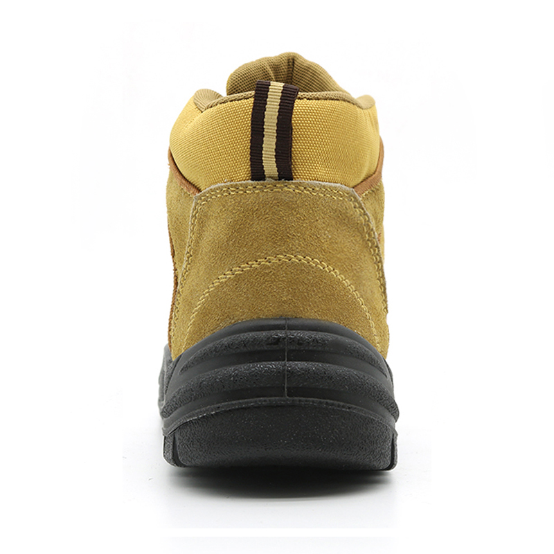 Slip Resistant Suede Leather Cheap Price Safety Shoes Sports