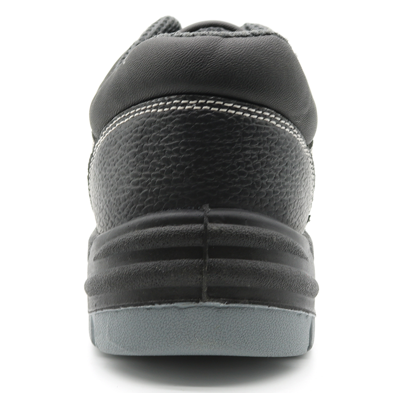 CE Oil Slip Resistant European Men's Work Shoes Steel Toe Cap