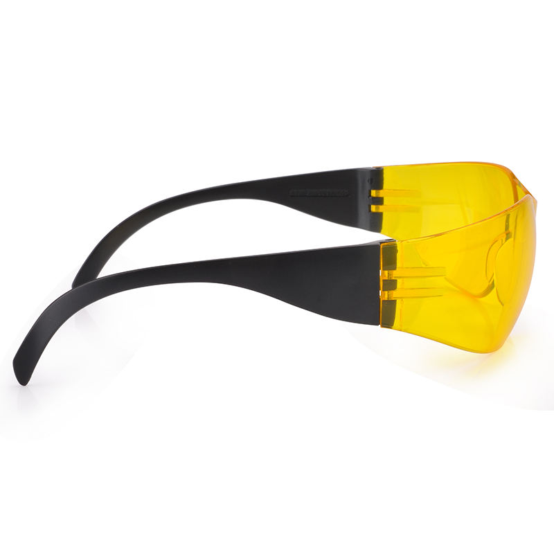 CE EN 166F & ANSI Z87.1 colors anti scratch PC lens safety glasses 
