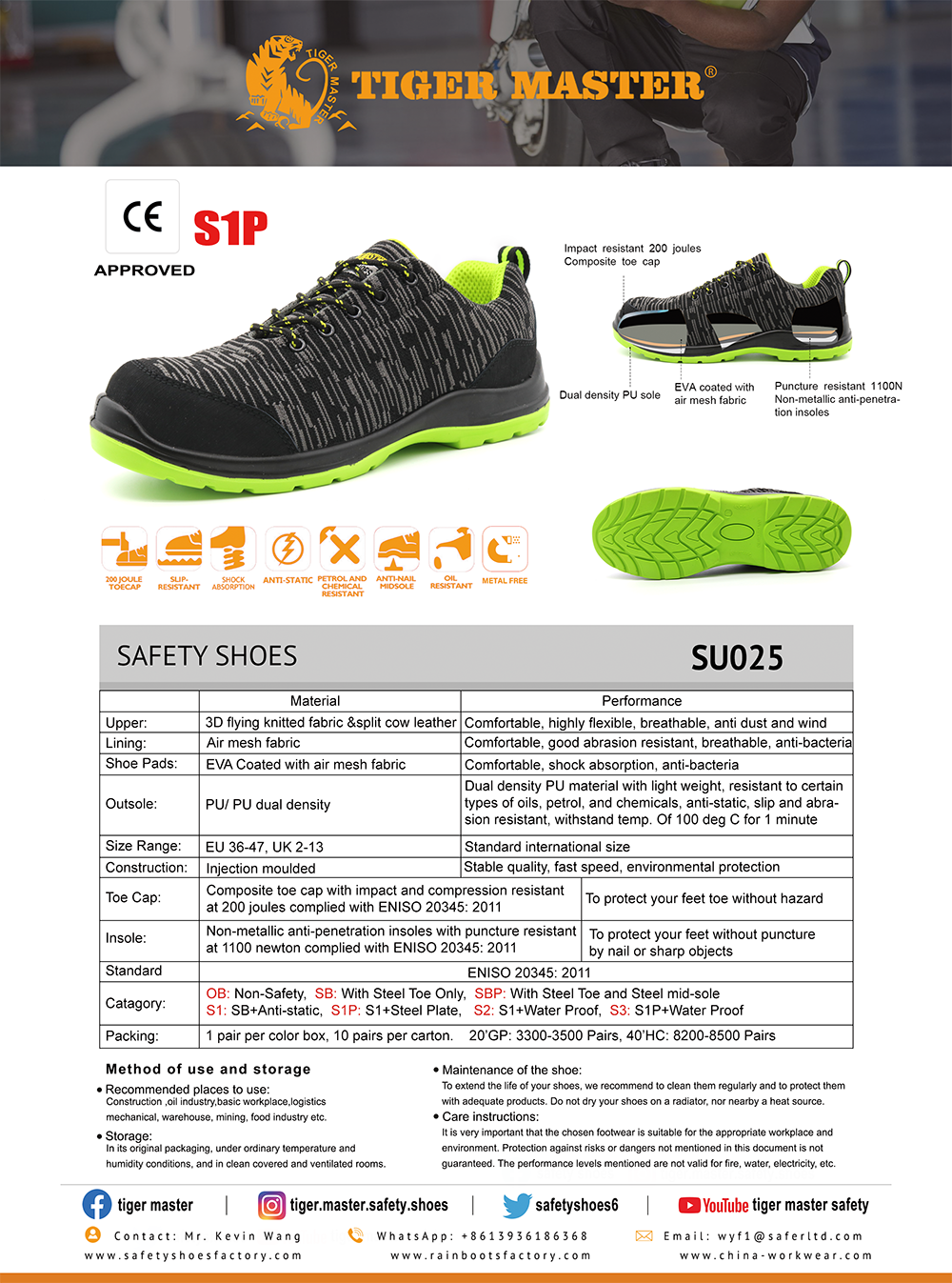 SU025 safety shoes 8