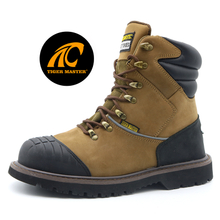 Oil Resistant Anti Slip Rubber Sole Puncture Proof Goodyear Work Boots Safety Shoes Steel Toe