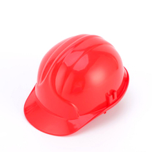 Red HDPE Cheap Construction Safety Helmet for Workers