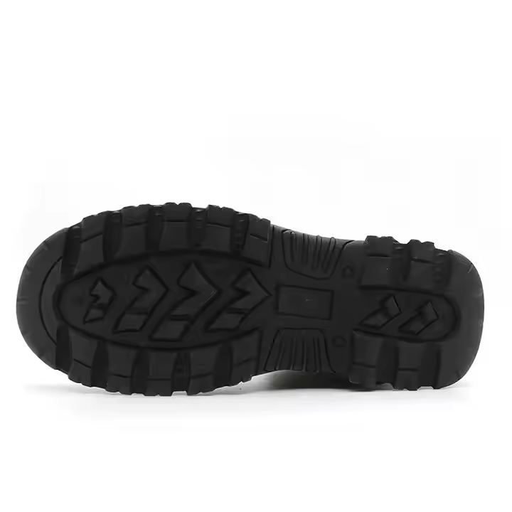 Genuine Leather Oil Industry Safety Boots with Steel Toe