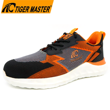 Steel Toe Anti Puncture Sneaker Safety Shoes 