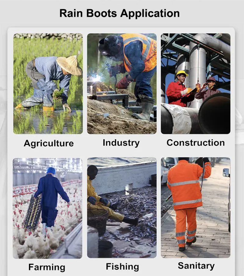 rain boots application