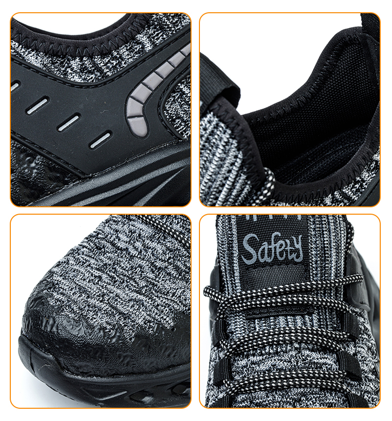 Steel Toe Puncture Proof Safety Shoes Sport