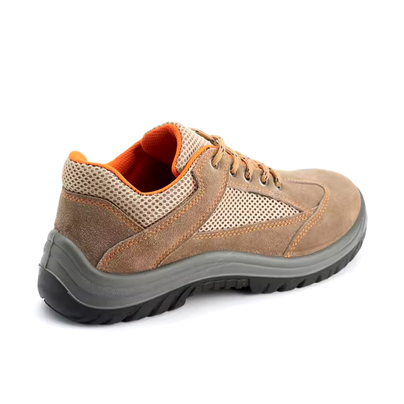 Steel Toe And Steel Mid Plate Suede Safety Shoes for Man