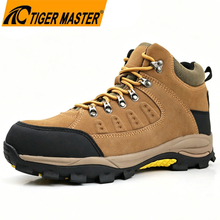 Steel Toe Outdoor Hiking Safety Shoes Rubber Sole