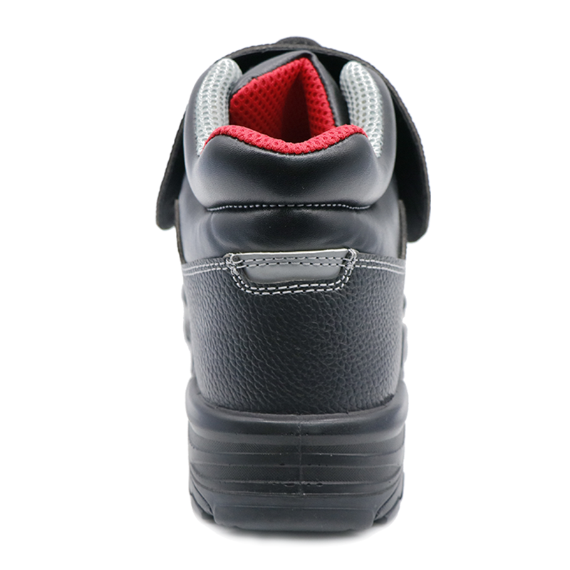 Spark Protection Leather Welding Safety Shoes with Steel Toe