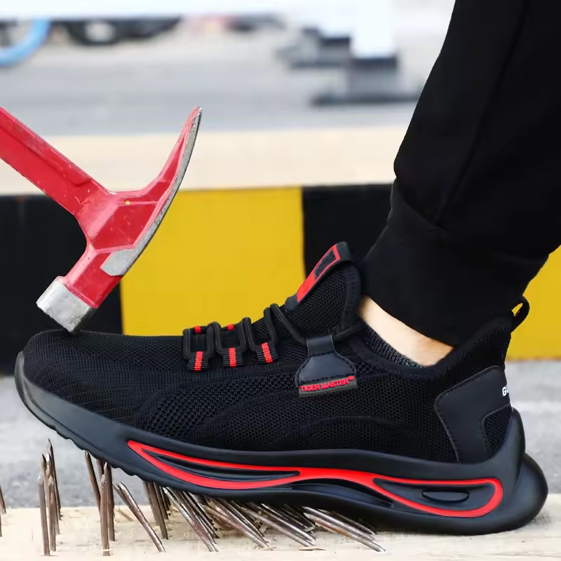 Anti-skid Steel Toe Warehouse Safety Shoes for Women