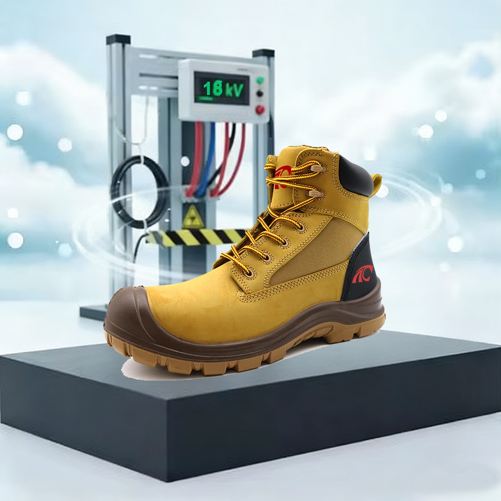 18kv Insulated Electrical Safety Shoes for Power Industry