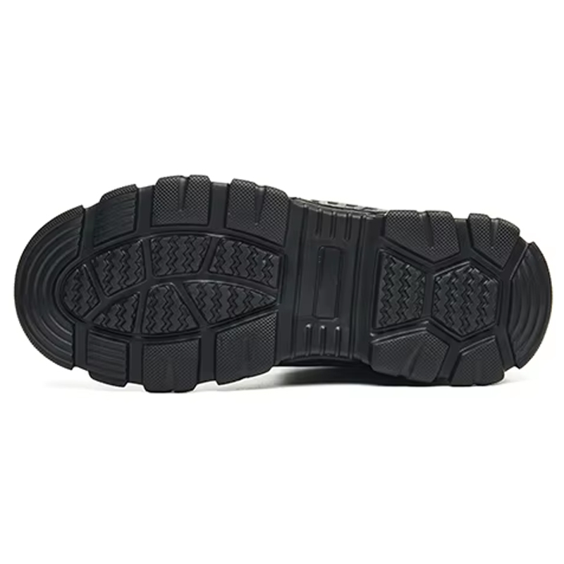 Black Steel Toe Labor Industrial Safety Boots