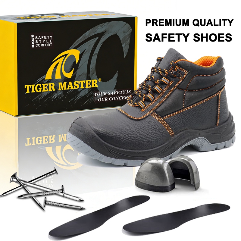 CE Steel Toe Anti-puncture Industrial Safety Shoes