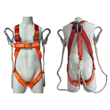 Fall Protection Full Body Safety Harness with Lanyard