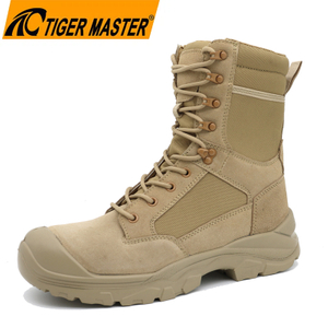 Non-slip Outdoor Tactical Desert Safety Boots with Steel Toe