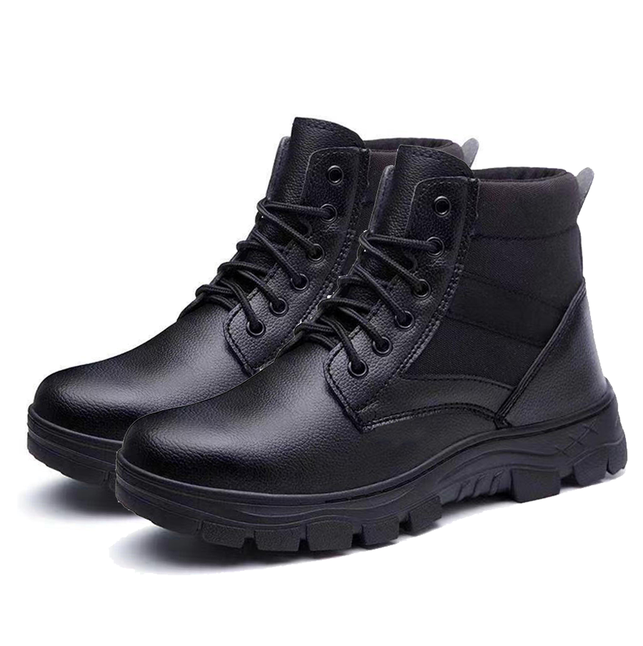 Cheap Steel Toe Mining Safety Shoes Rubber Sole