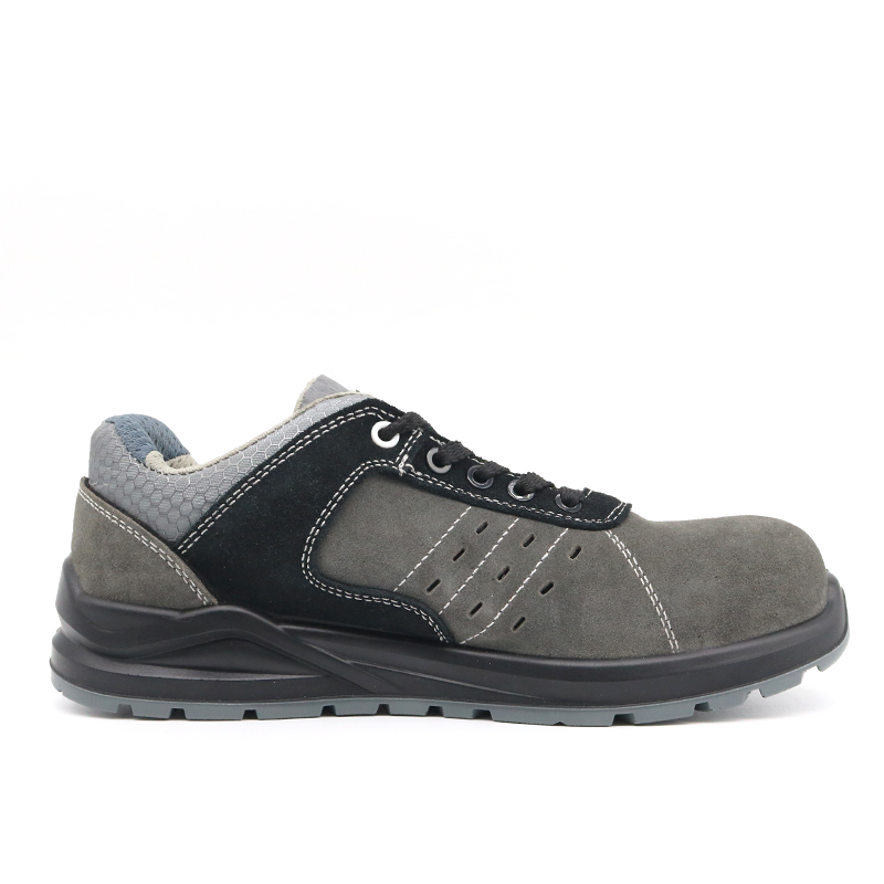Fiberglass Toe Anti Puncture Safety Shoes for Men Metal Free